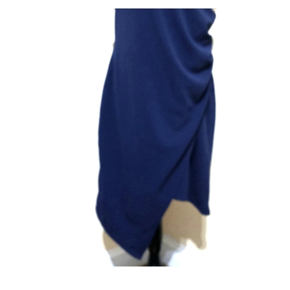 NWT No Boundaries Navy Blue Wrap Dress Size L - Picture 3 of 11